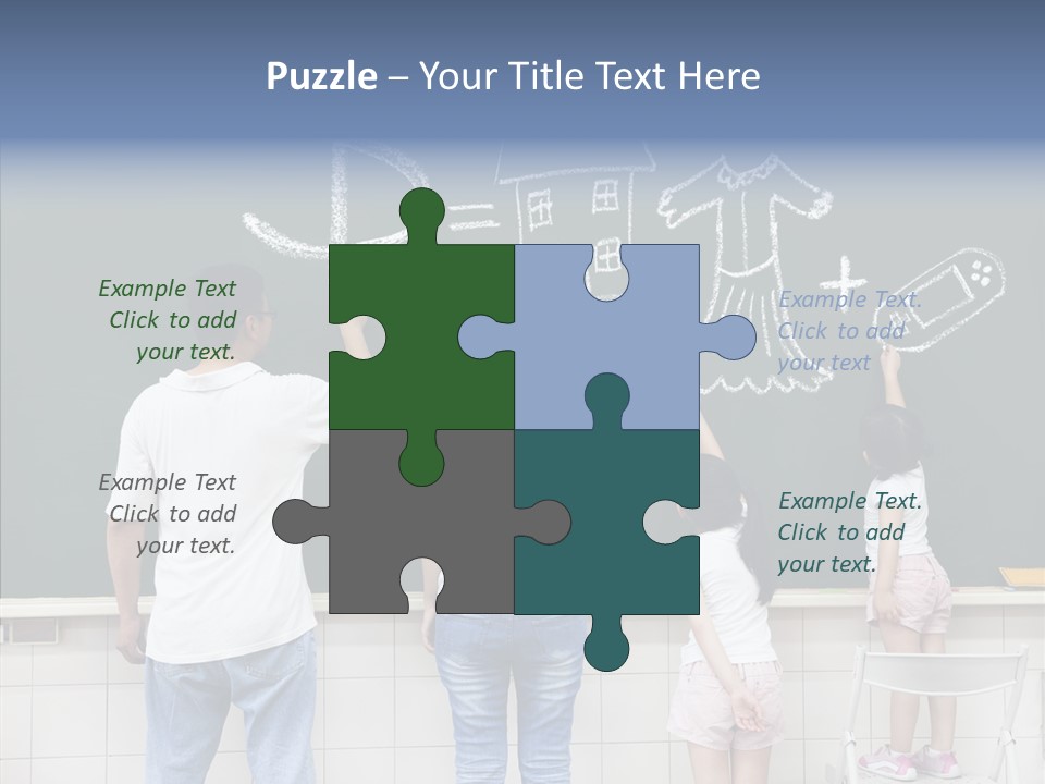 Black Graphic Love PowerPoint Template