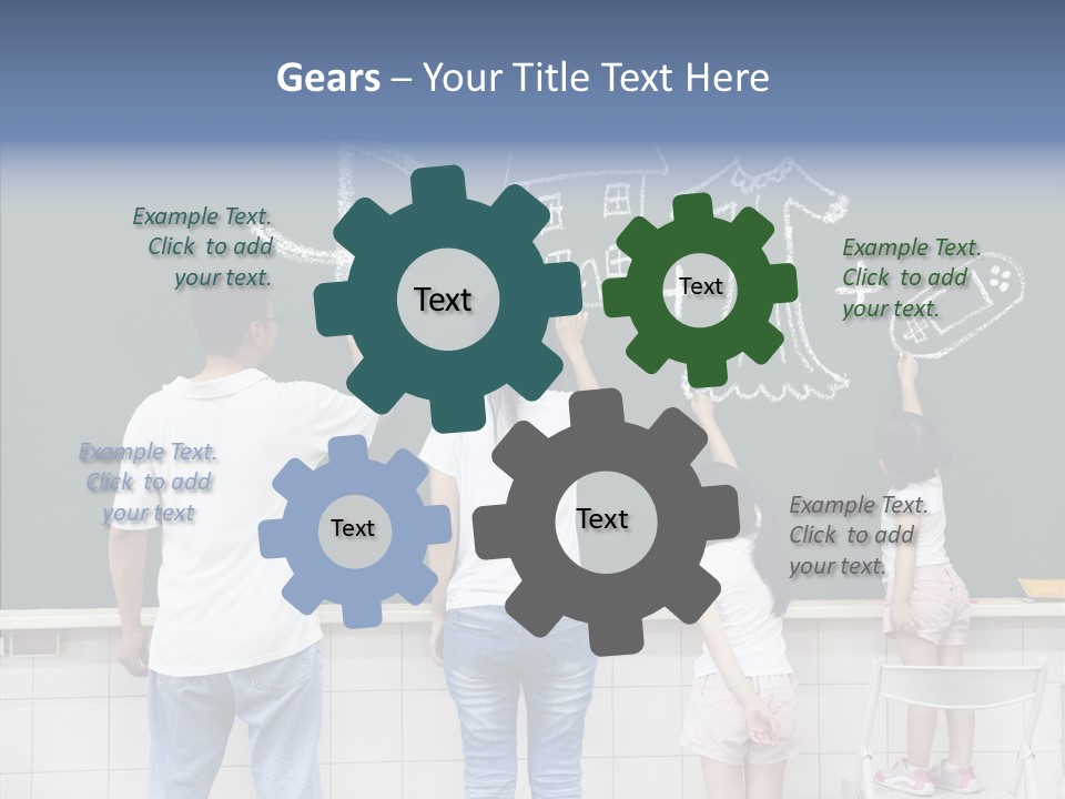 Black Graphic Love PowerPoint Template