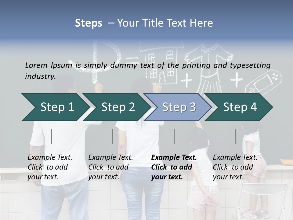 Black Graphic Love PowerPoint Template