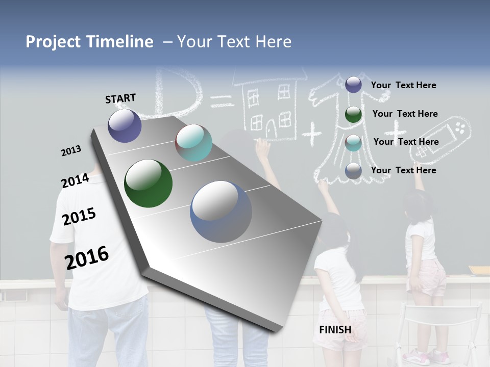 Black Graphic Love PowerPoint Template