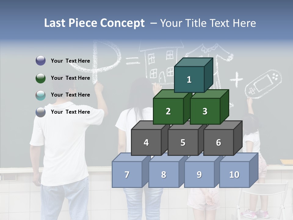 Black Graphic Love PowerPoint Template