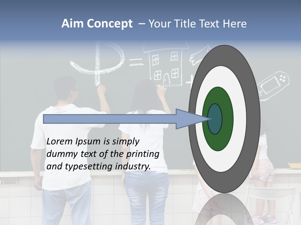 Black Graphic Love PowerPoint Template