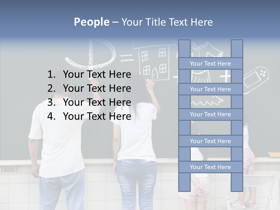 Black Graphic Love PowerPoint Template