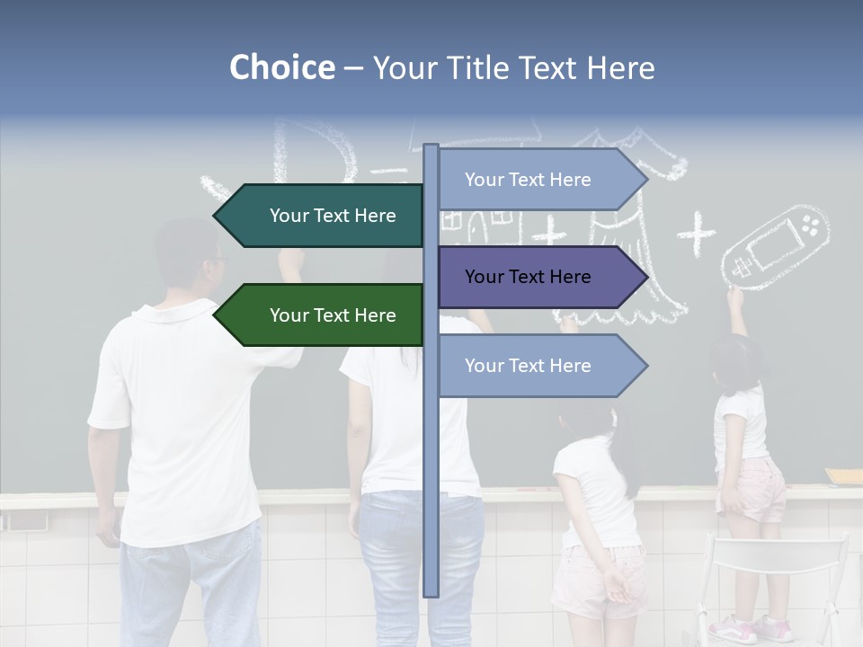 Black Graphic Love PowerPoint Template