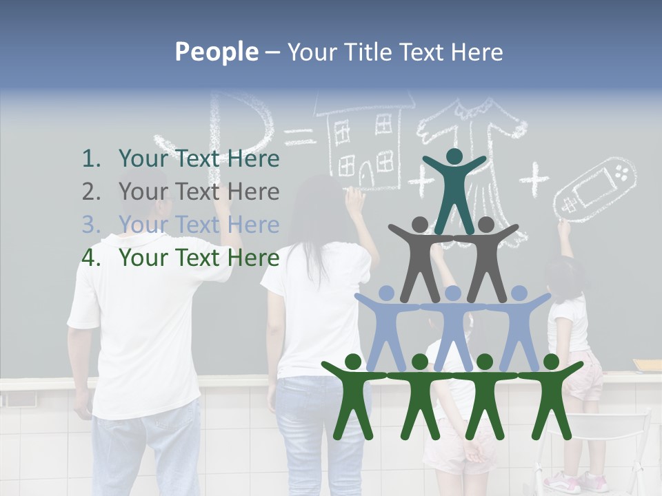 Black Graphic Love PowerPoint Template