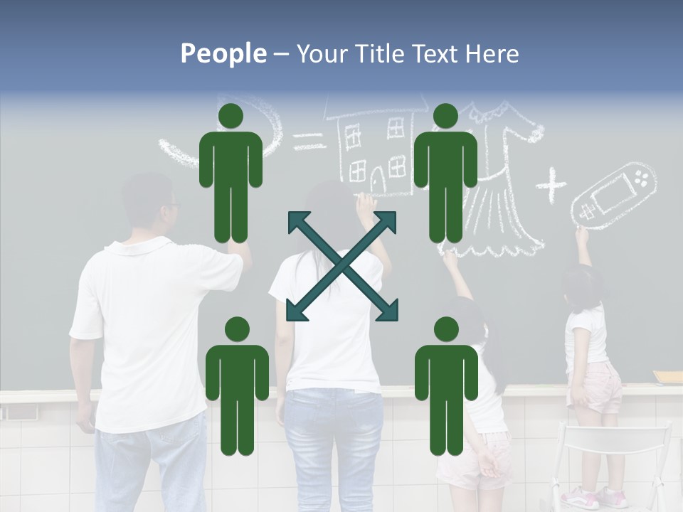 Black Graphic Love PowerPoint Template