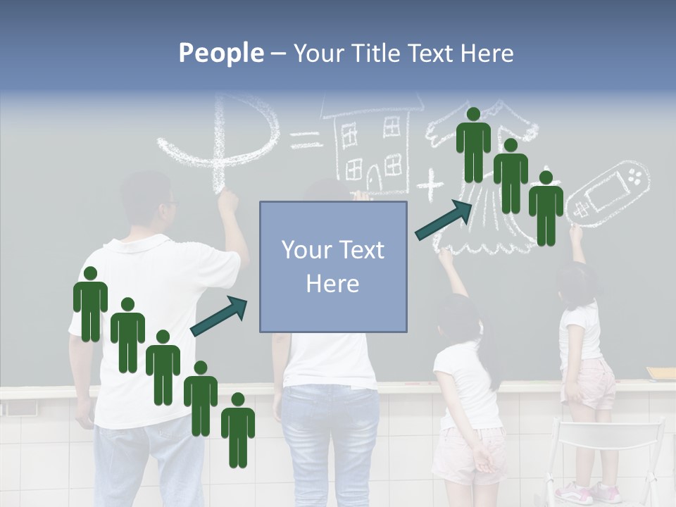 Black Graphic Love PowerPoint Template