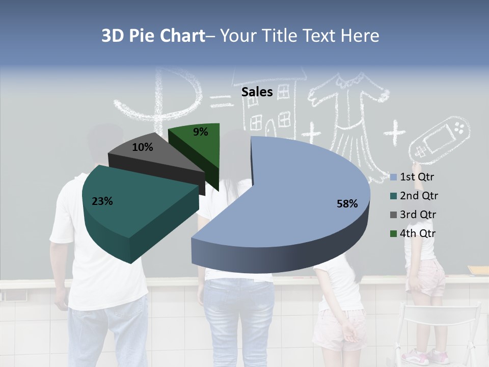 Black Graphic Love PowerPoint Template