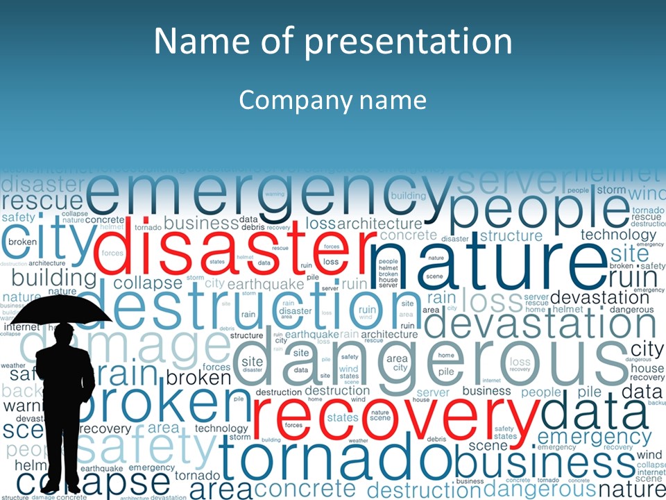 Training Tag Cloud Operations PowerPoint Template