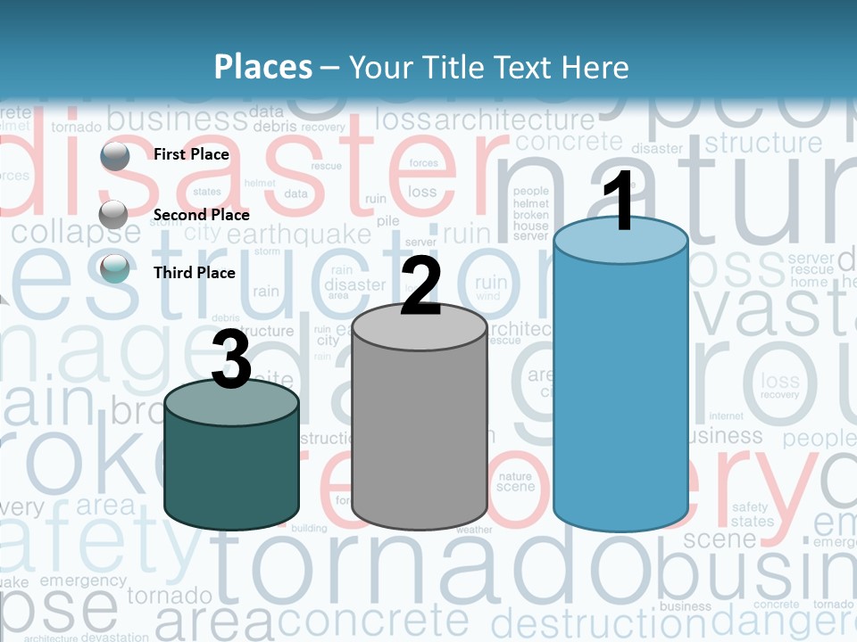 Training Tag Cloud Operations PowerPoint Template