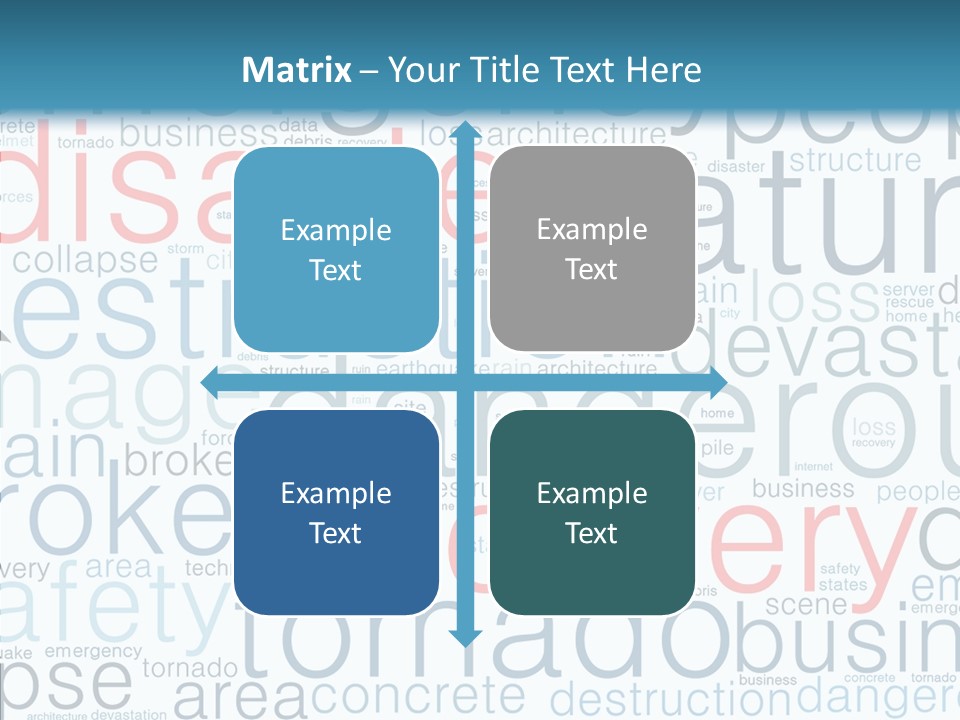 Training Tag Cloud Operations PowerPoint Template