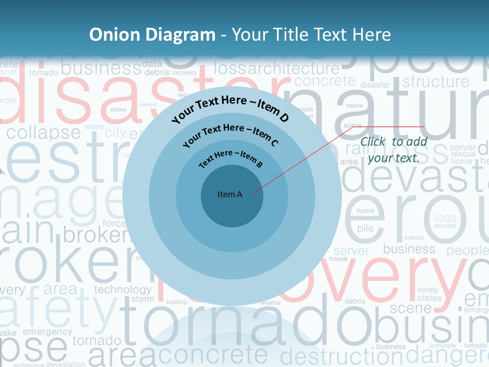 Training Tag Cloud Operations PowerPoint Template
