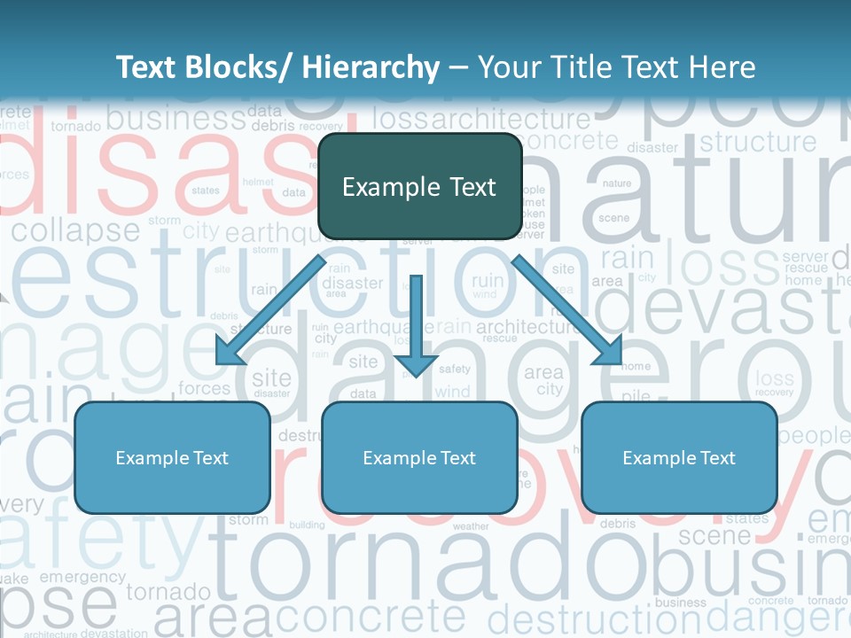 Training Tag Cloud Operations PowerPoint Template