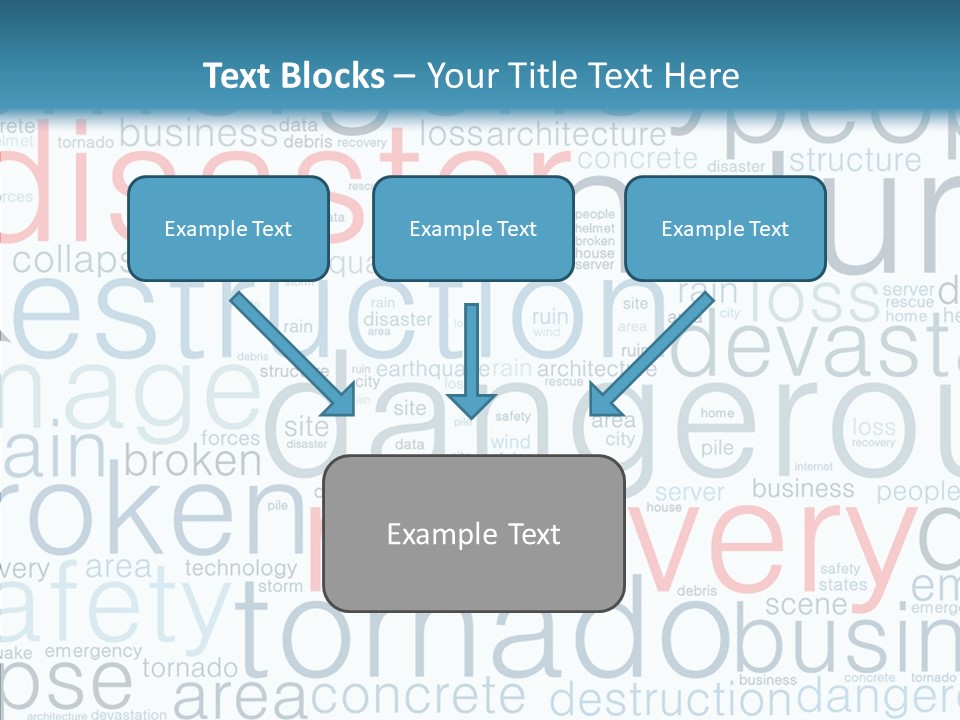 Training Tag Cloud Operations PowerPoint Template