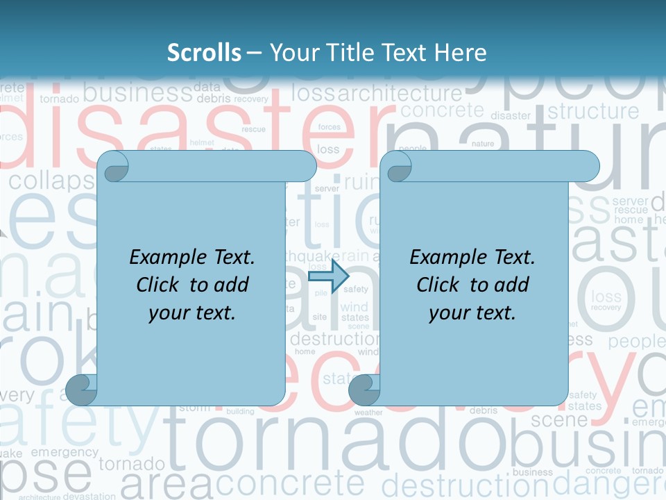 Training Tag Cloud Operations PowerPoint Template