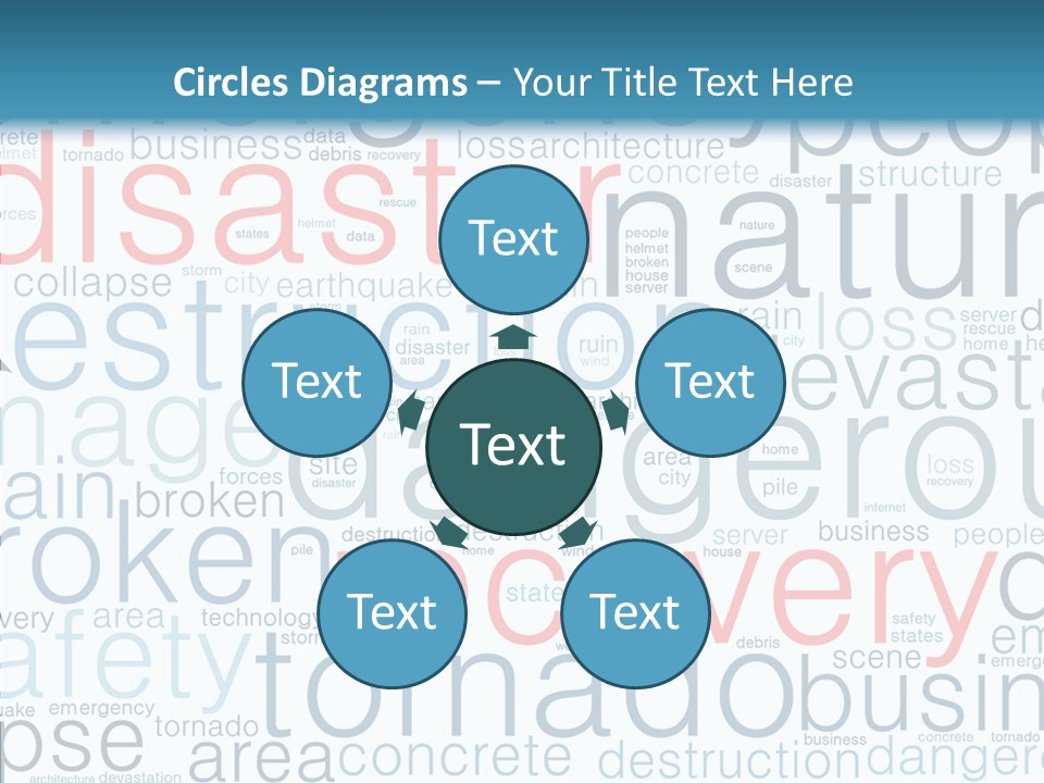 Training Tag Cloud Operations PowerPoint Template