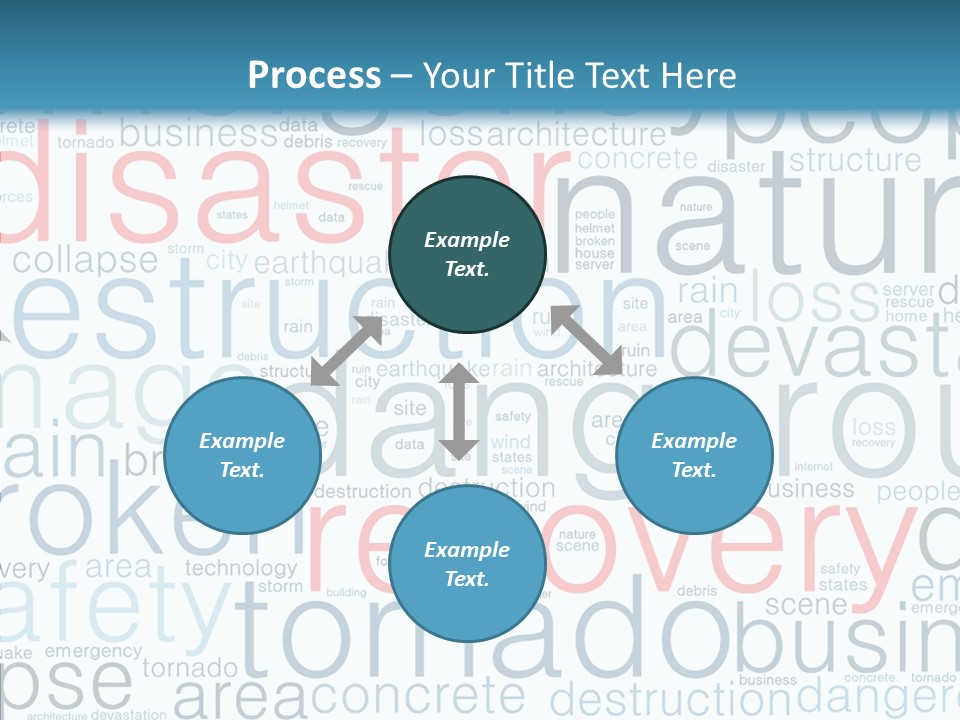 Training Tag Cloud Operations PowerPoint Template