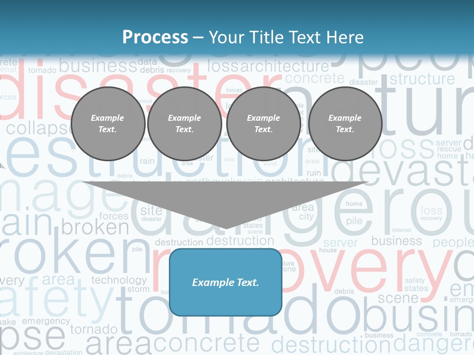 Training Tag Cloud Operations PowerPoint Template