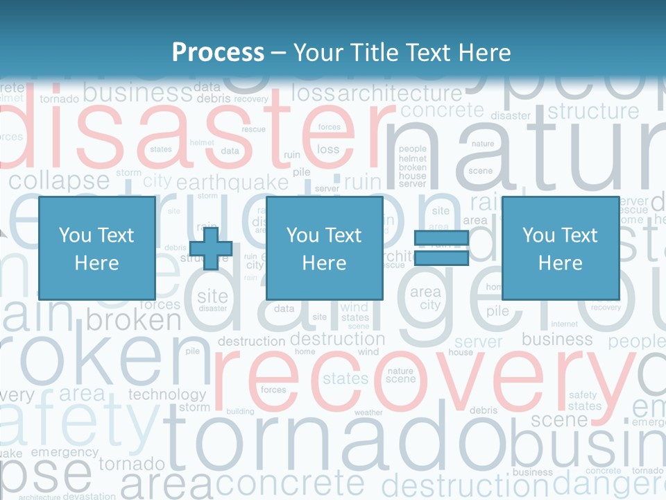 Training Tag Cloud Operations PowerPoint Template