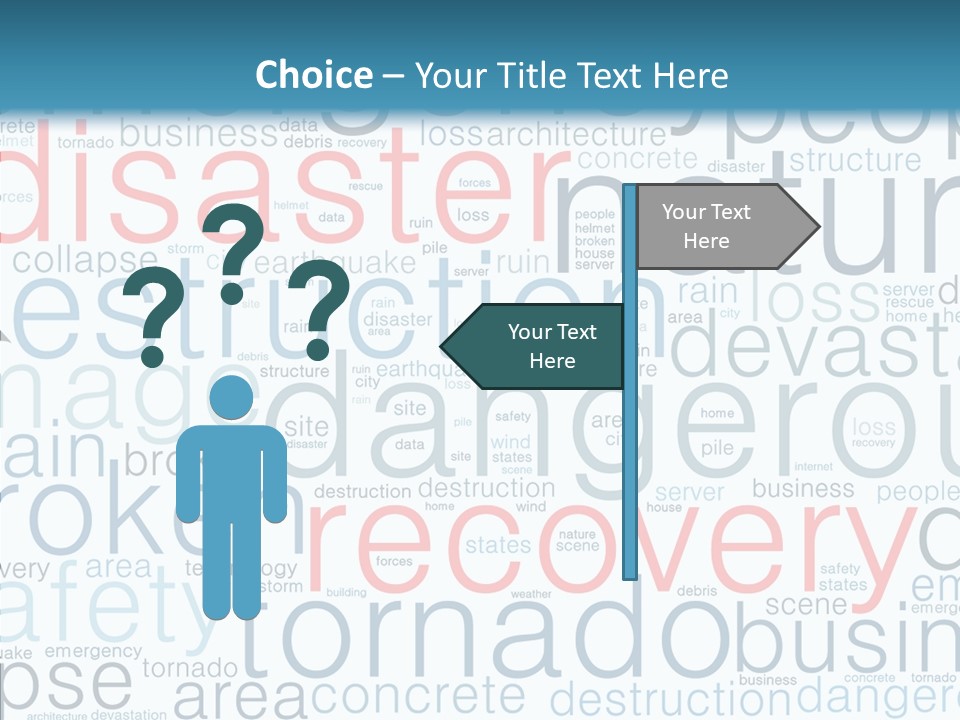 Training Tag Cloud Operations PowerPoint Template