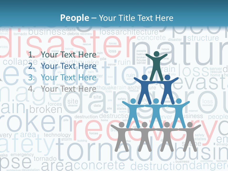 Training Tag Cloud Operations PowerPoint Template