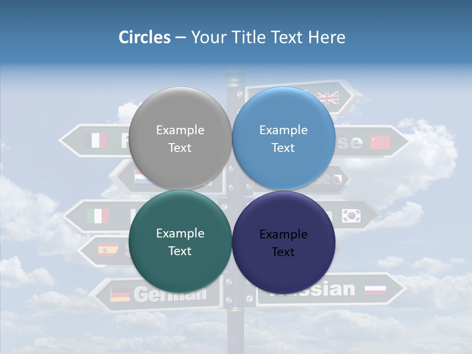 Golden Re Earch French PowerPoint Template