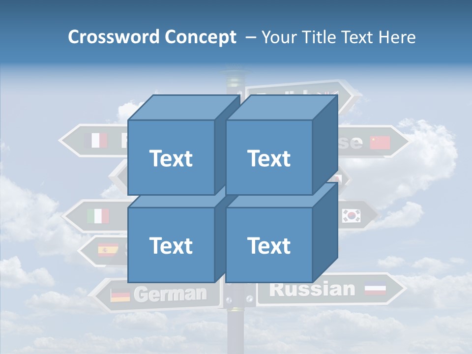 Golden Re Earch French PowerPoint Template