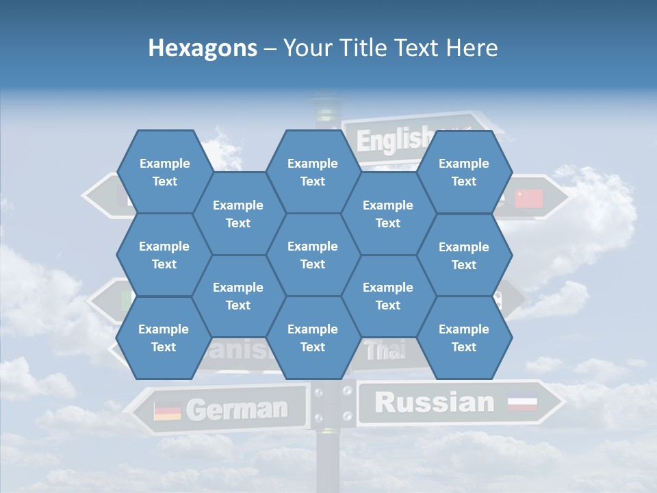 Golden Re Earch French PowerPoint Template