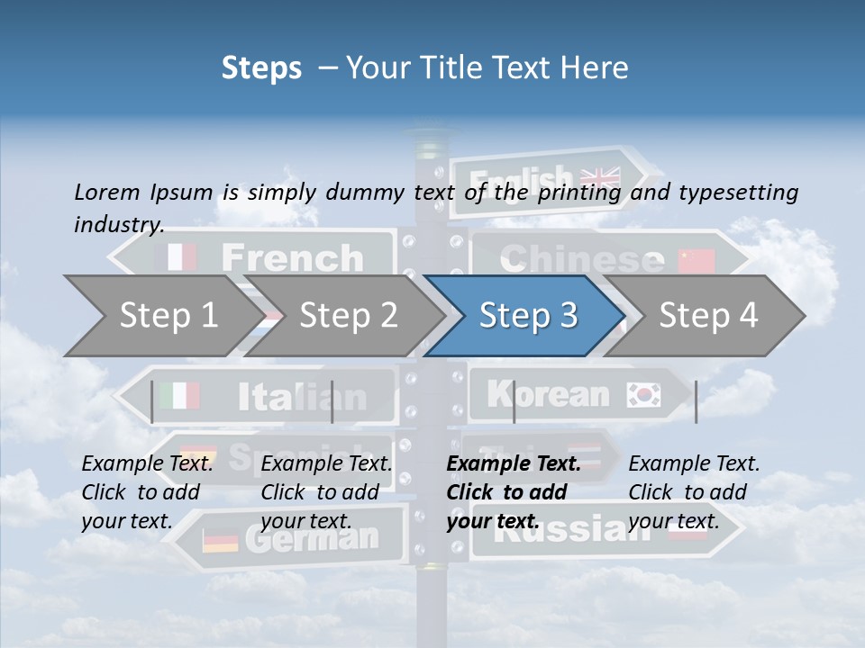 Golden Re Earch French PowerPoint Template