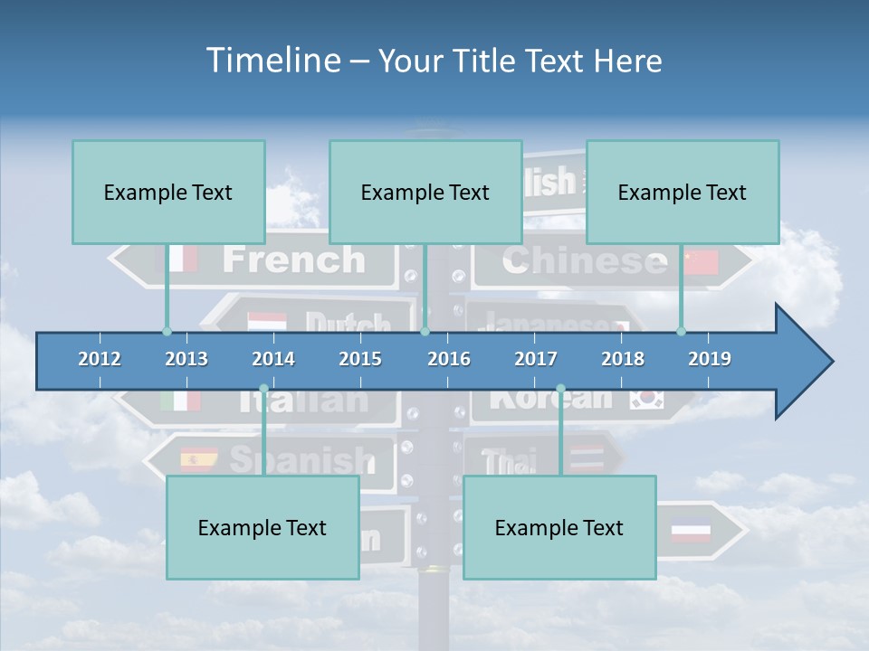 Golden Re Earch French PowerPoint Template