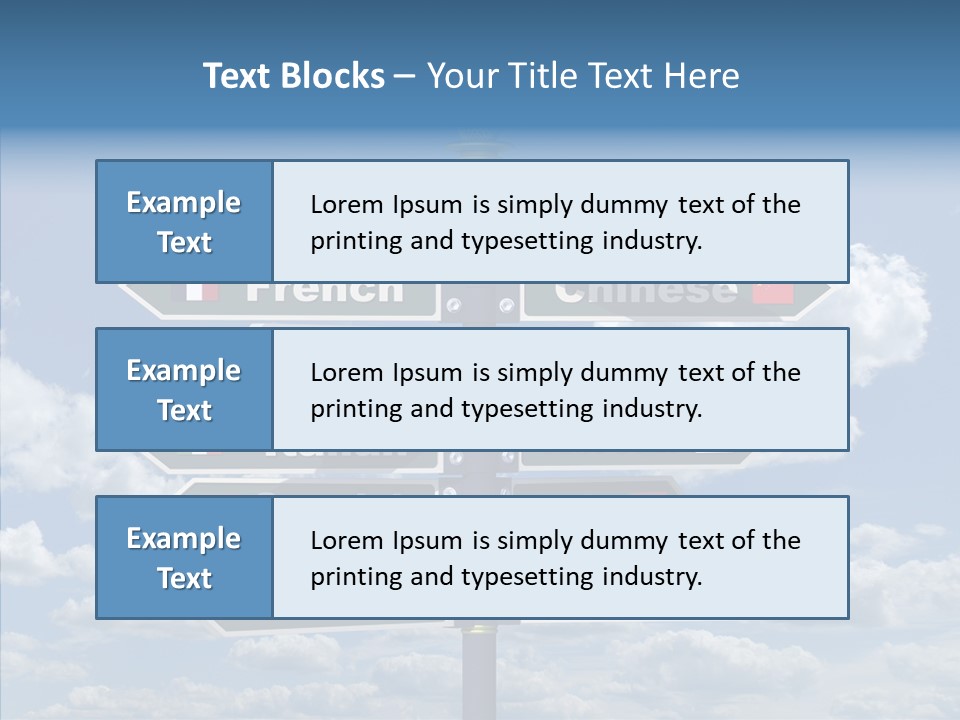 Golden Re Earch French PowerPoint Template