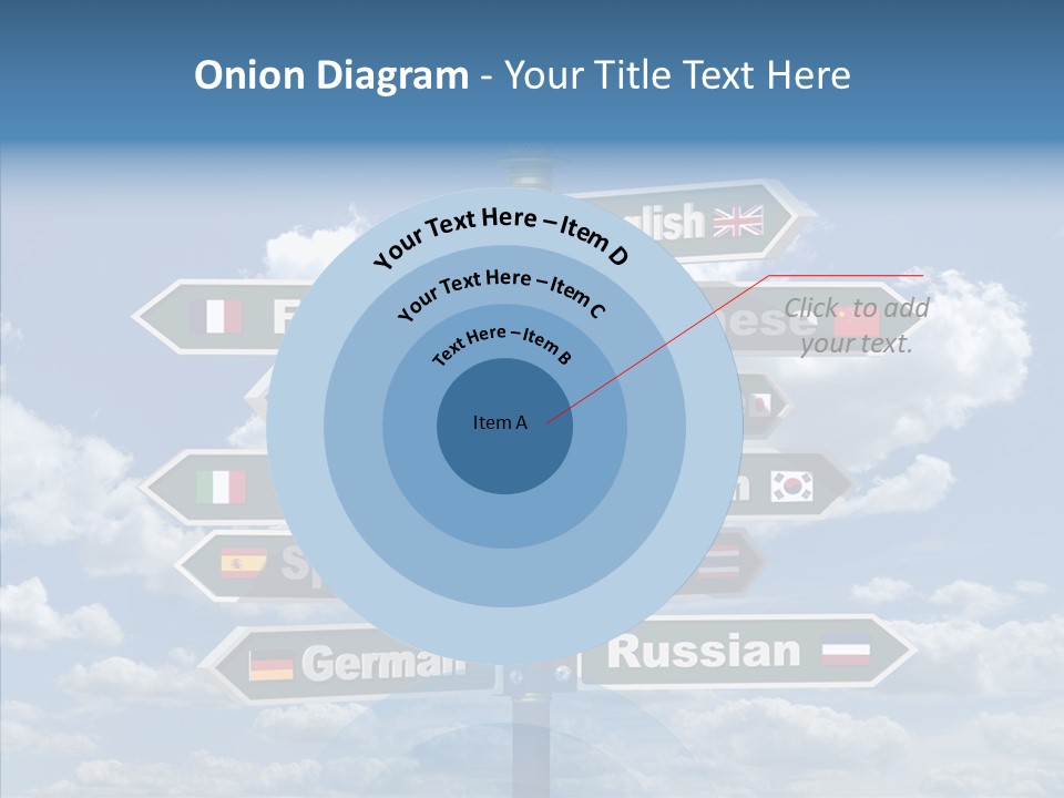 Golden Re Earch French PowerPoint Template