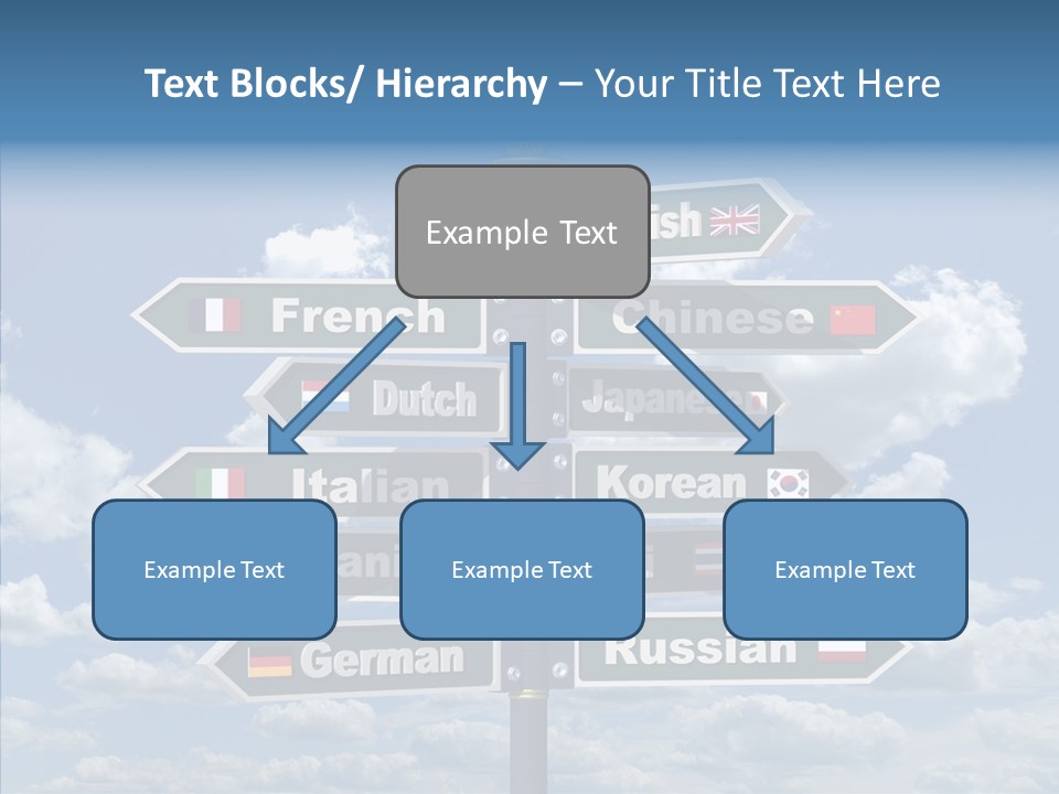 Golden Re Earch French PowerPoint Template