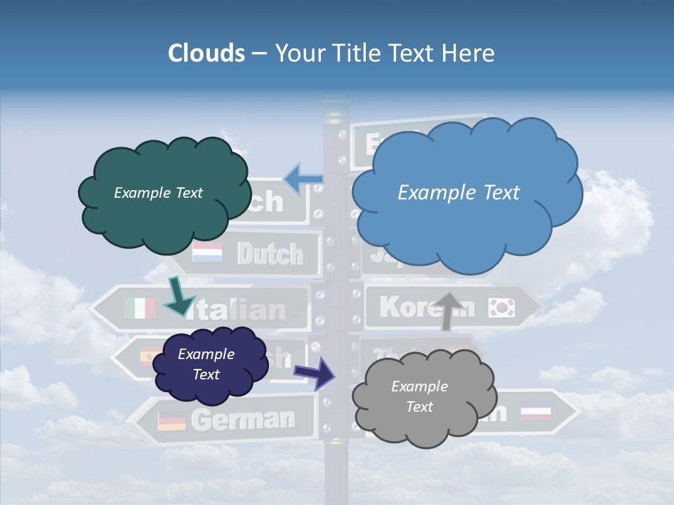 Golden Re Earch French PowerPoint Template