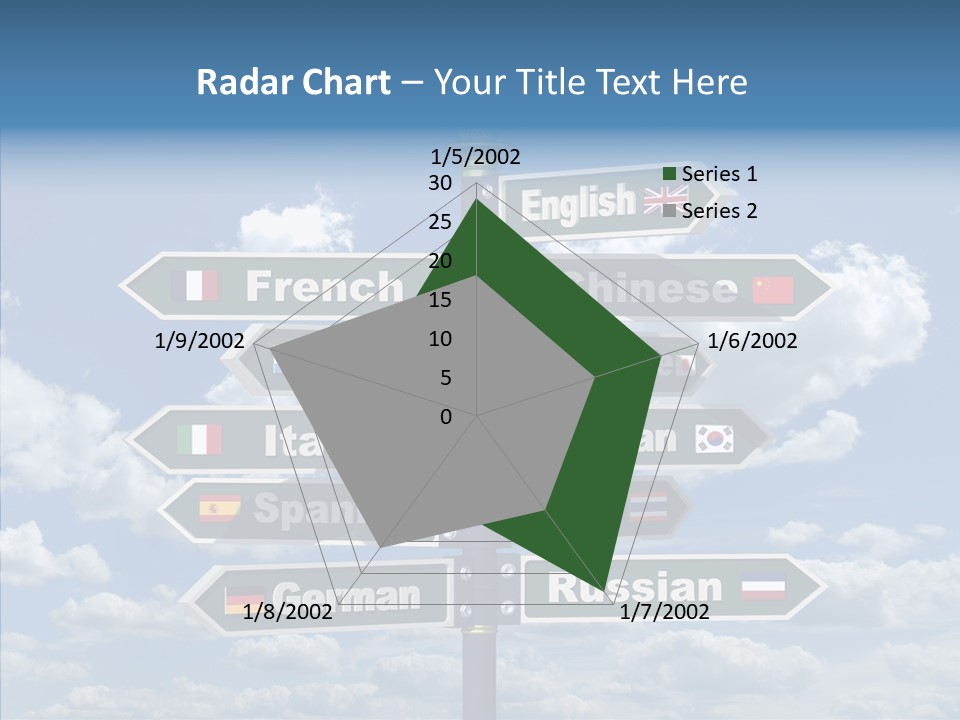 Golden Re Earch French PowerPoint Template