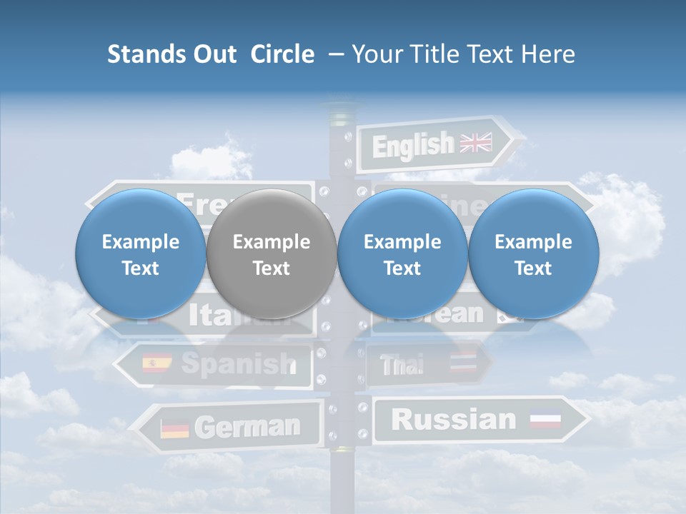 Golden Re Earch French PowerPoint Template