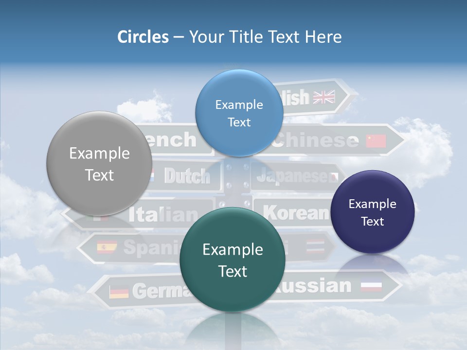 Golden Re Earch French PowerPoint Template