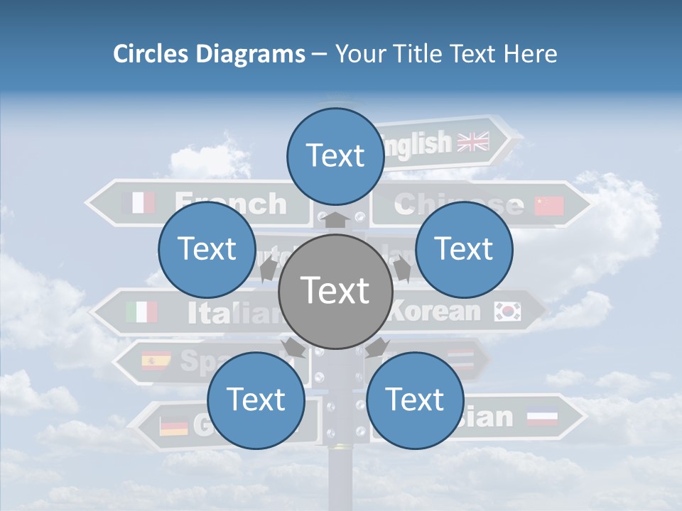 Golden Re Earch French PowerPoint Template