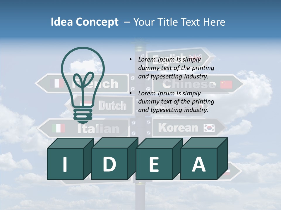 Golden Re Earch French PowerPoint Template