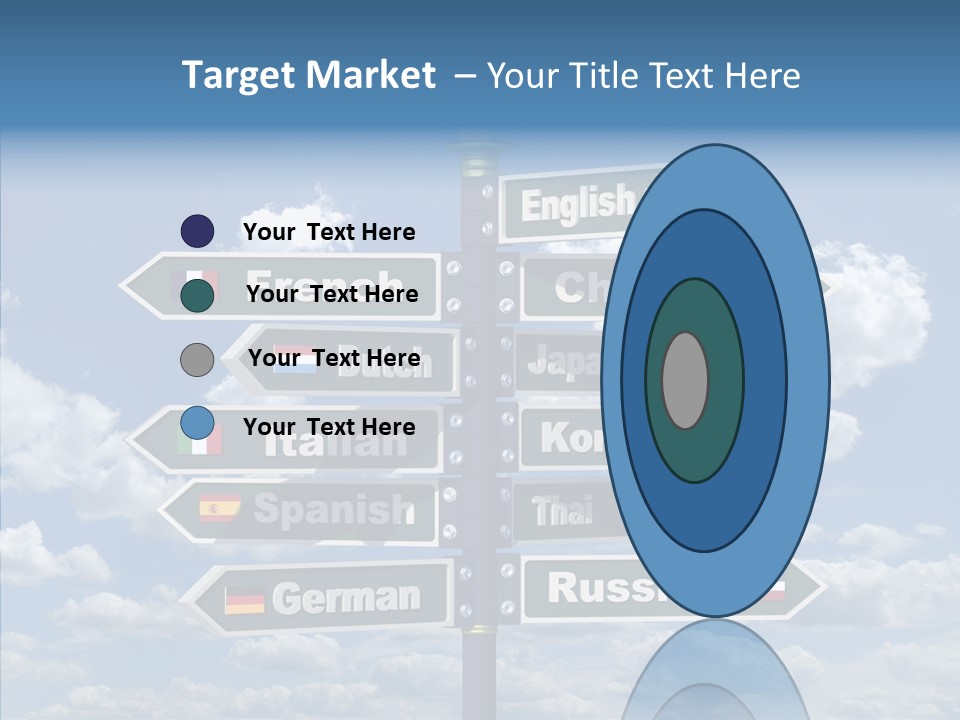 Golden Re Earch French PowerPoint Template