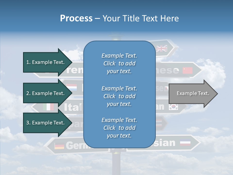 Golden Re Earch French PowerPoint Template
