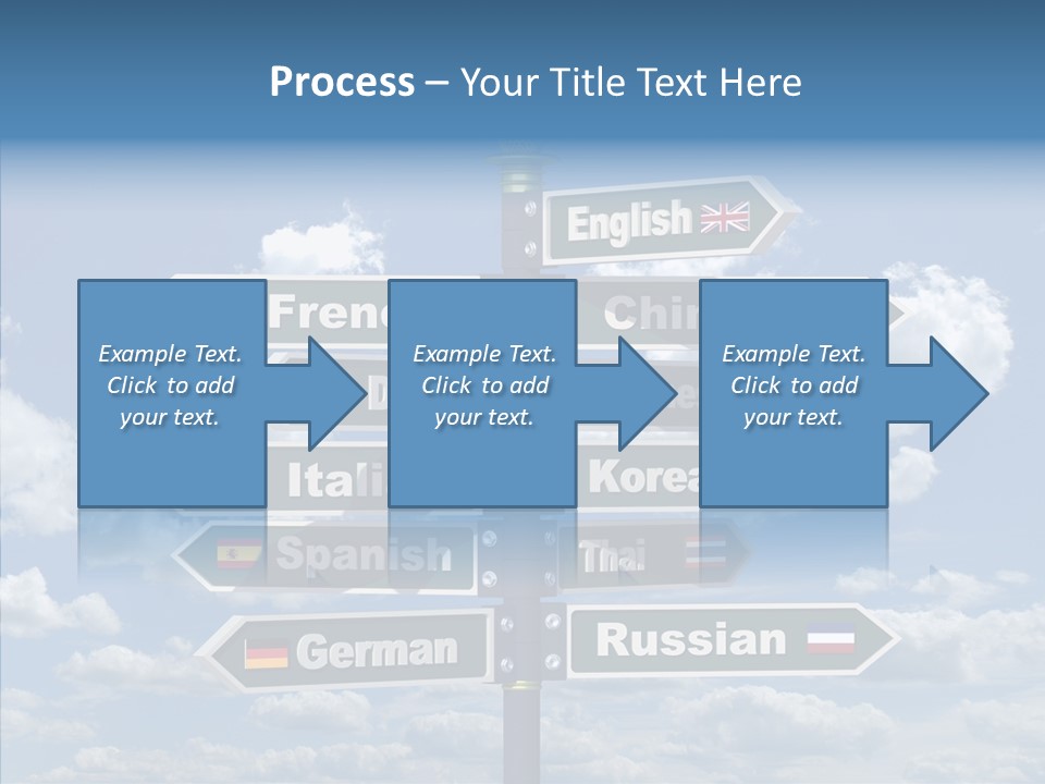 Golden Re Earch French PowerPoint Template