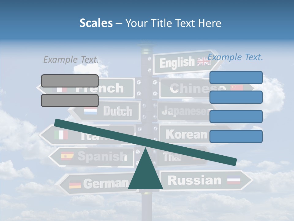 Golden Re Earch French PowerPoint Template