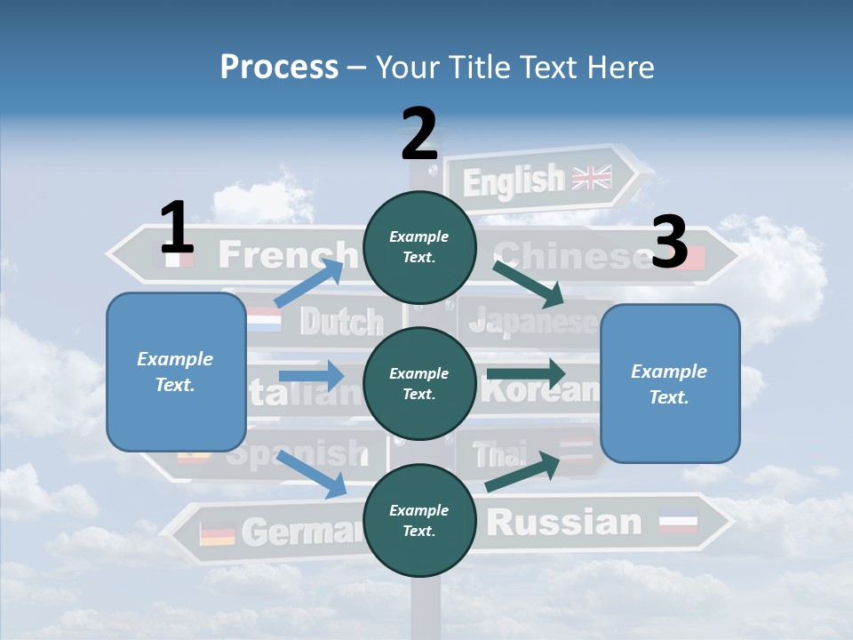 Golden Re Earch French PowerPoint Template