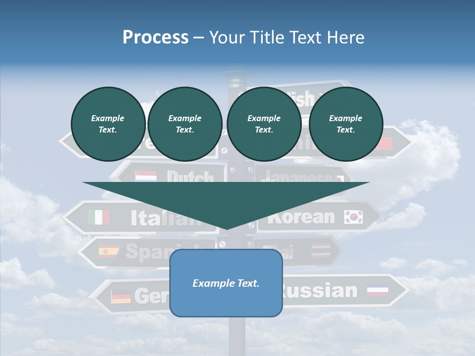 Golden Re Earch French PowerPoint Template