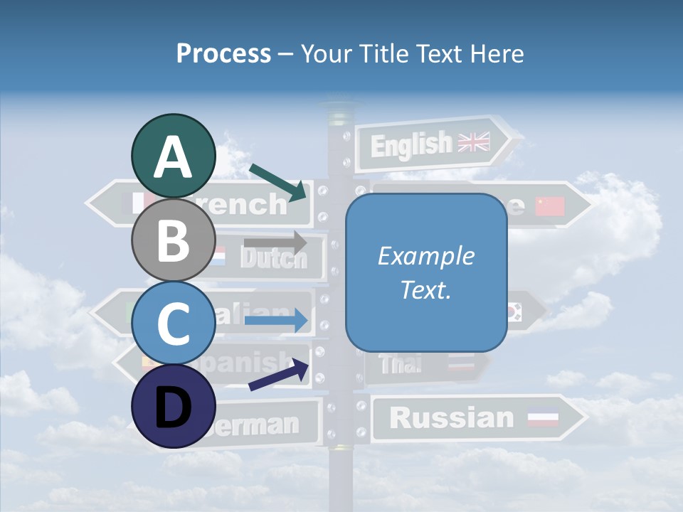 Golden Re Earch French PowerPoint Template