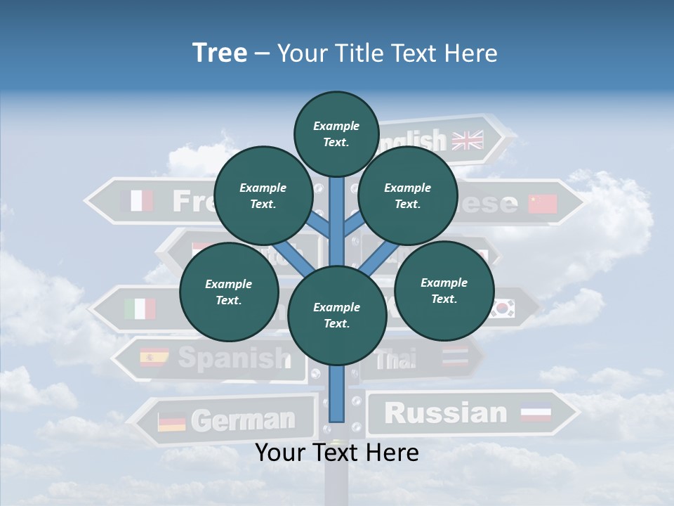 Golden Re Earch French PowerPoint Template