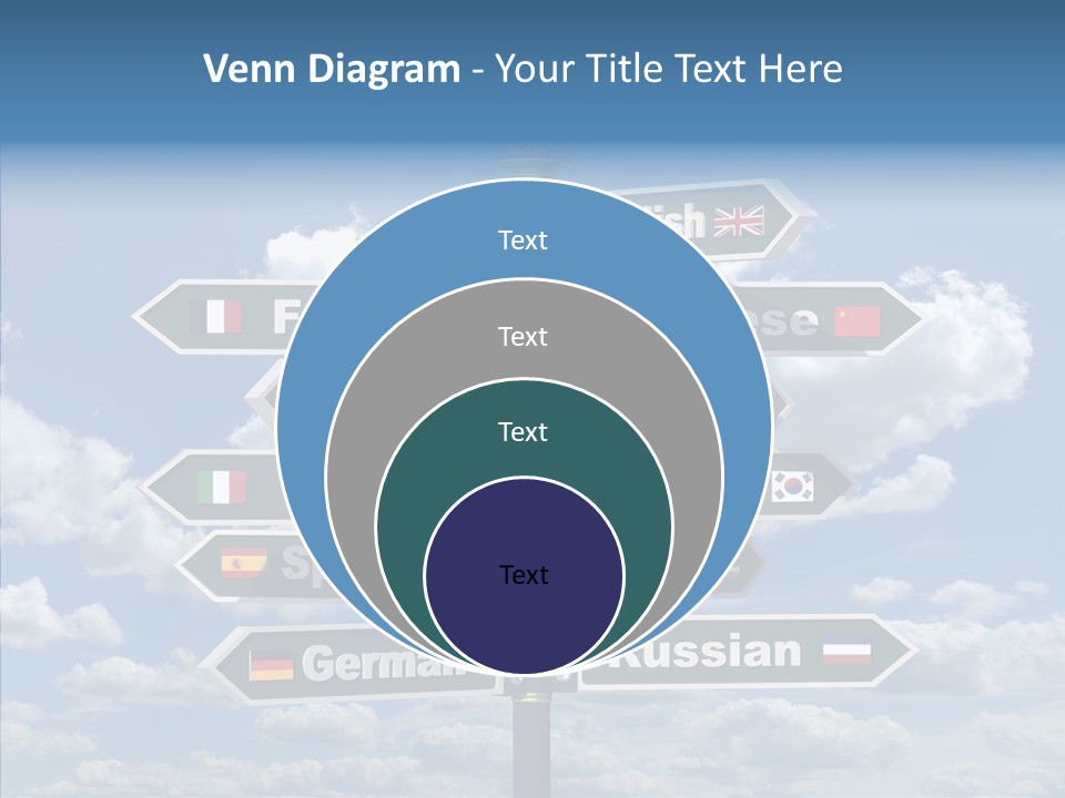 Golden Re Earch French PowerPoint Template