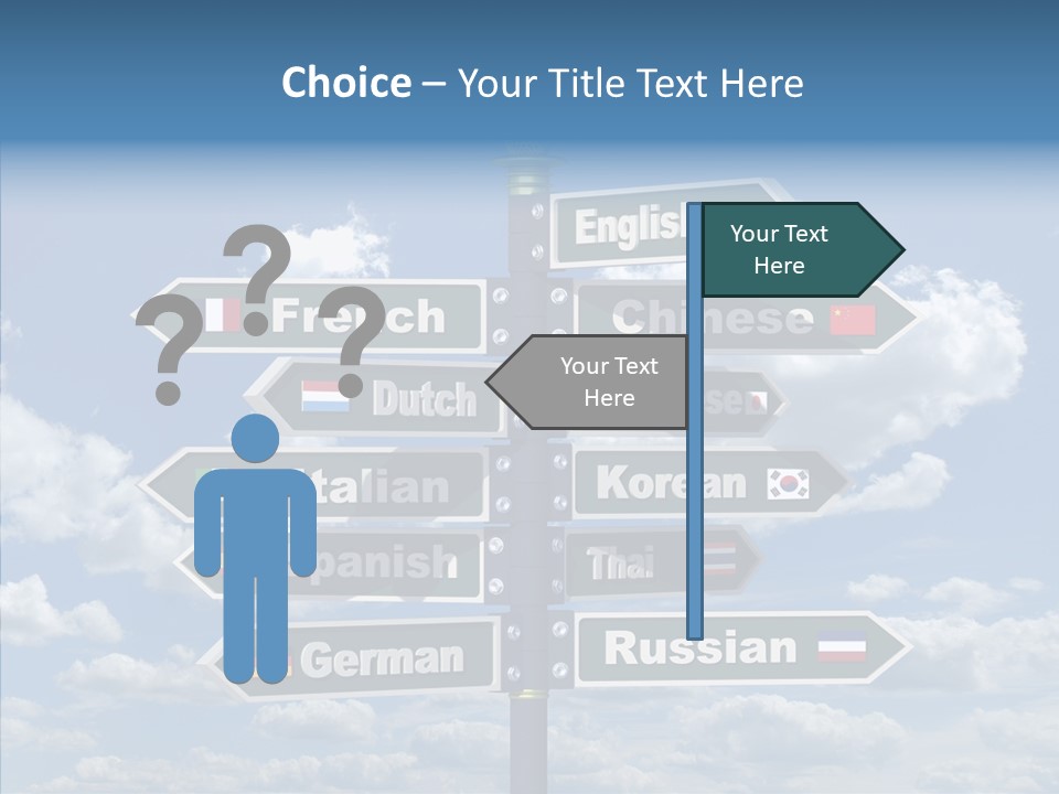 Golden Re Earch French PowerPoint Template