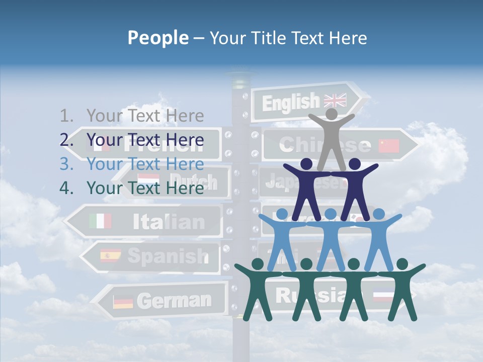 Golden Re Earch French PowerPoint Template